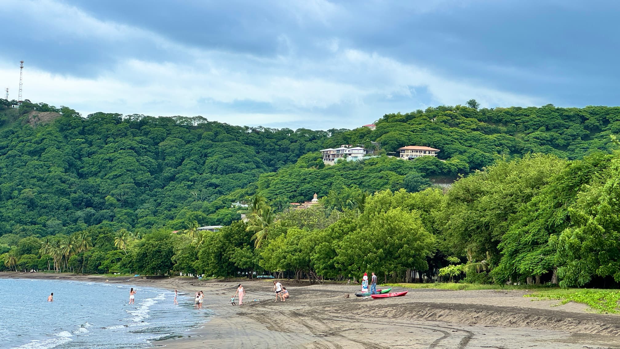 Coco Beach - A view from the northern corner of the beach
